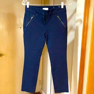Loft navy blue slacks